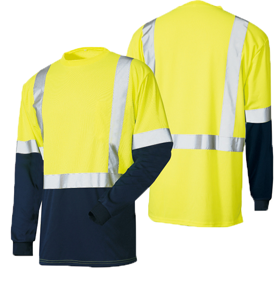Camisa de seguridad manga corta y larga ANSI/ISEA 107